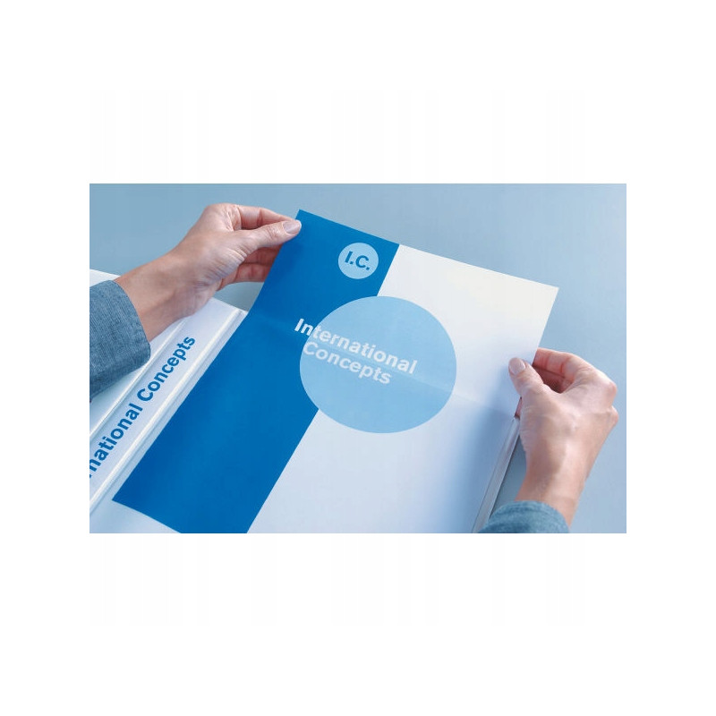 Segregator PANORAMA A4/4/16 30mm niebieski ESSELTE 49752