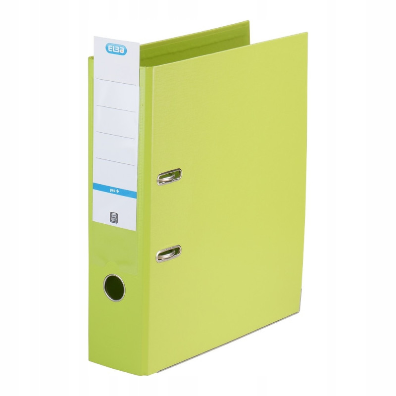 Segregator na dokumenty A4 80cm PRO+ jasny zielony 100202175 ELBA