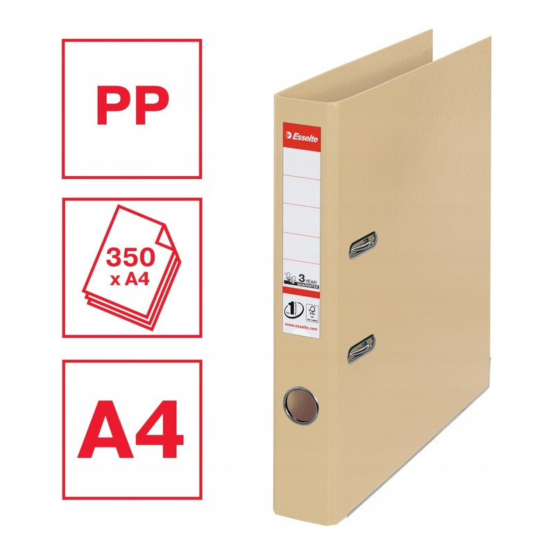 Segregator A4/50mm z mechanizmem kawowy 218690 No.1 ESSELTE