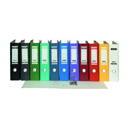 Segregator na dokumenty A4 80mm XXL zielony z szyną 100551792 BANTEX