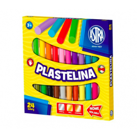 Plastelina ASTRA 24 kolory