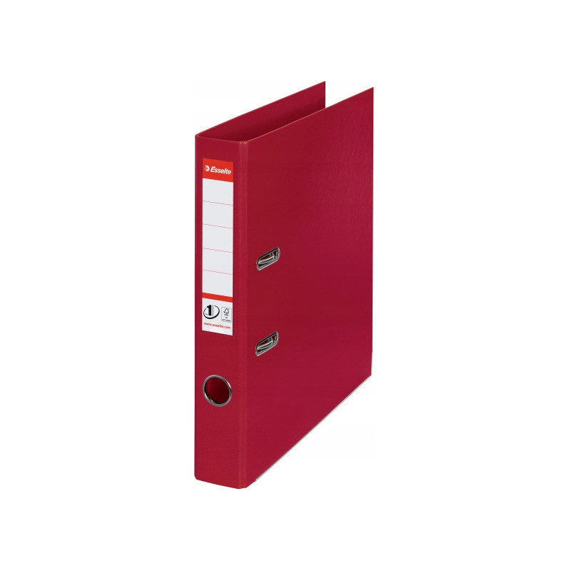 Segregator A4/50mm z mechanizmem bordowy 81152 No.1 ESSELTE