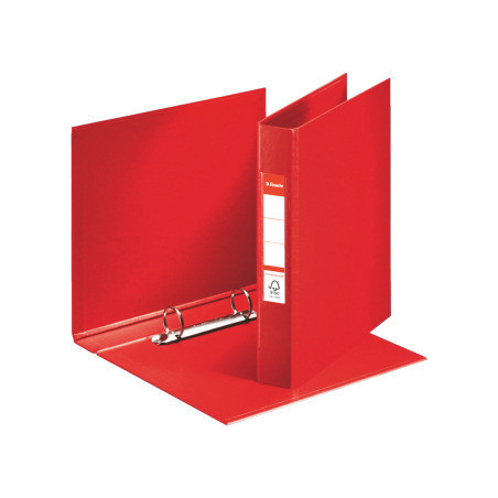 Segregator A5/35mm 2 ringi czerwony 47683 ESSELTE VIVIDA