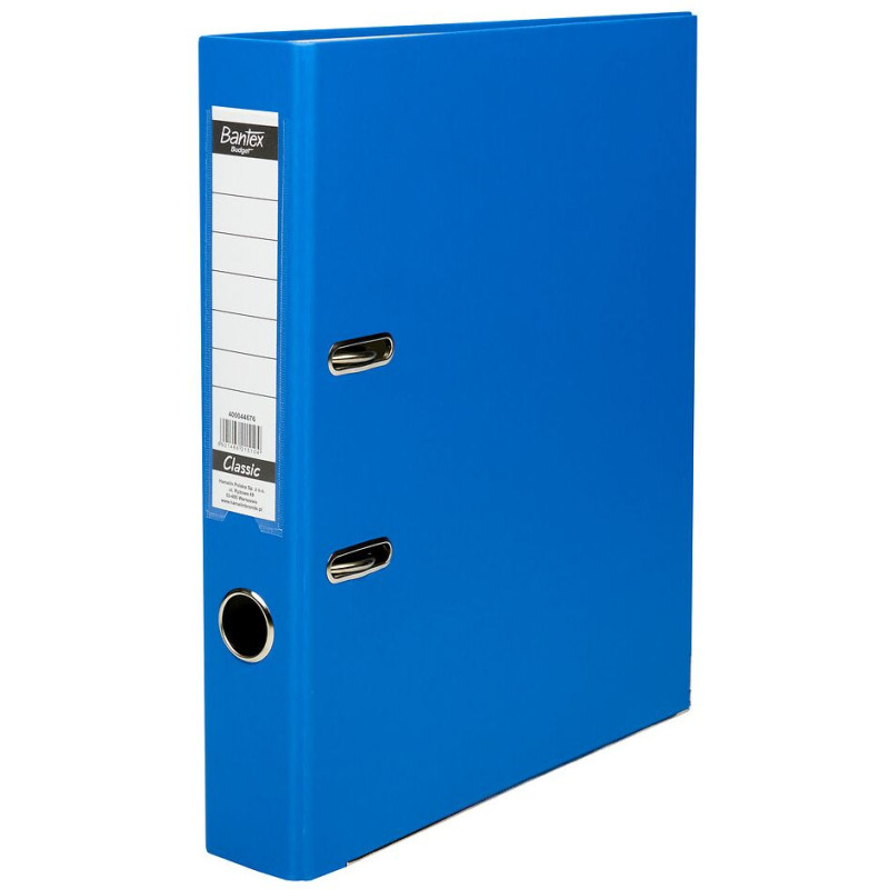 Segregator na dokumenty A4 50mm CLASSIC niebieski 400044676 BANTEX BUDGET