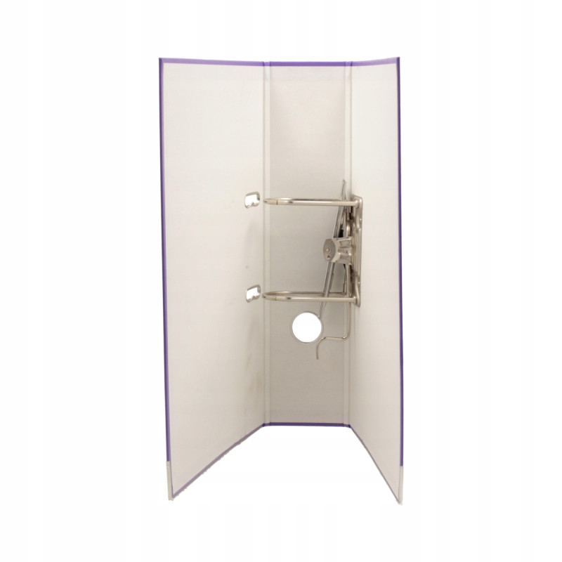 Segregator na dokumenty A4 80mm XXL fioletowy z szyną 100551793 BANTEX
