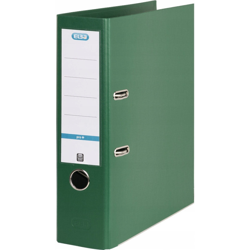 Segregator na dokumenty A4 80cm PRO+ zielony 100202174 ELBA