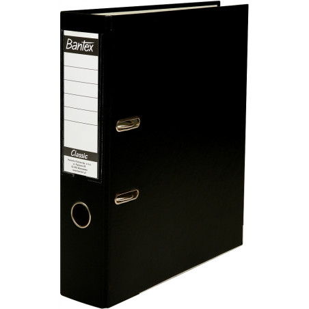 Segregator na dokumenty A4 75mm CLASSIC czarny 400044103 BANTEX BUDGET