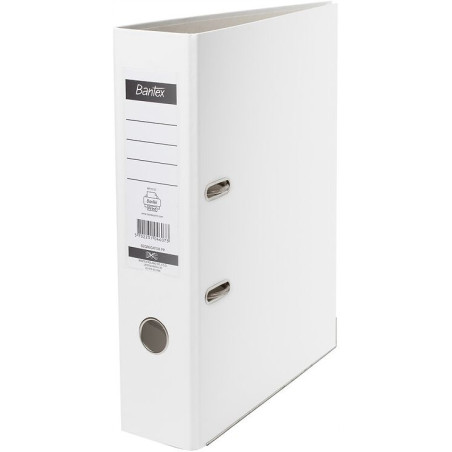 Segregator na dokumenty A4 50mm biały z szyną 100551799 BANTEX