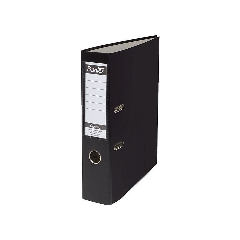 Segregator na dokumenty A4 50mm CLASSIC czarny 400044675 BANTEX BUDGET