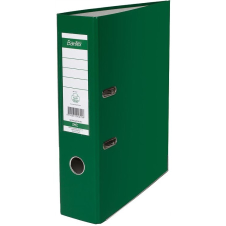 Segregator na dokumenty A4 50mm jasnozielony z szyną 100551804 BANTEX