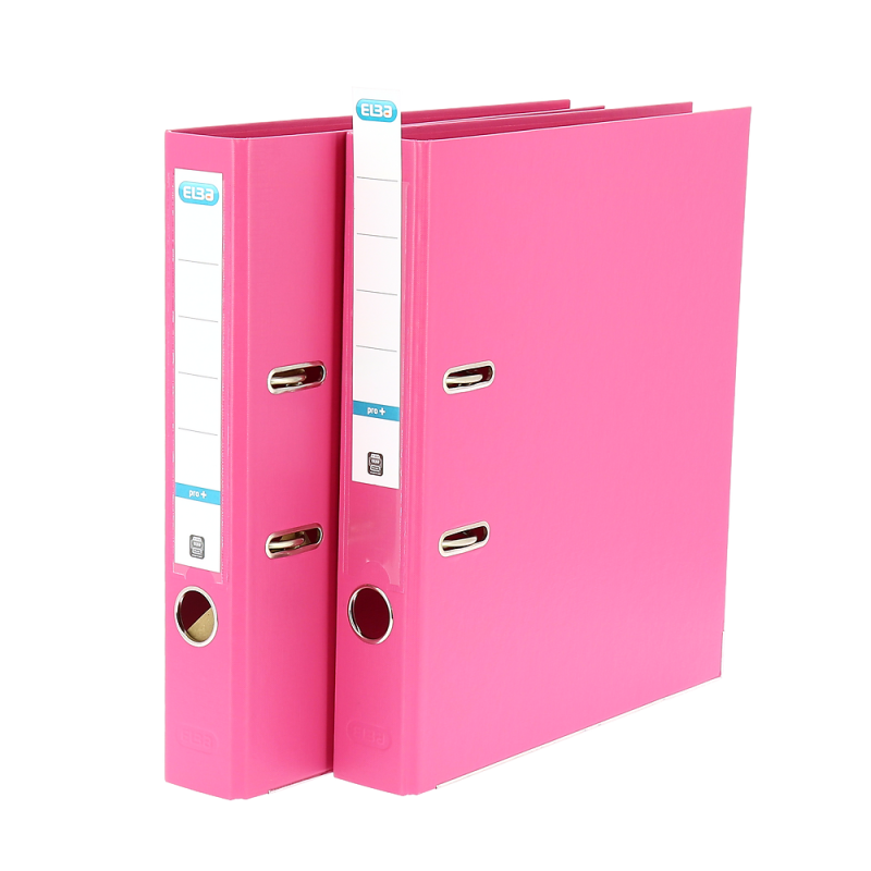 Segregator na dokumenty A4 50mm PRO+ różowy 100025178 ELBA