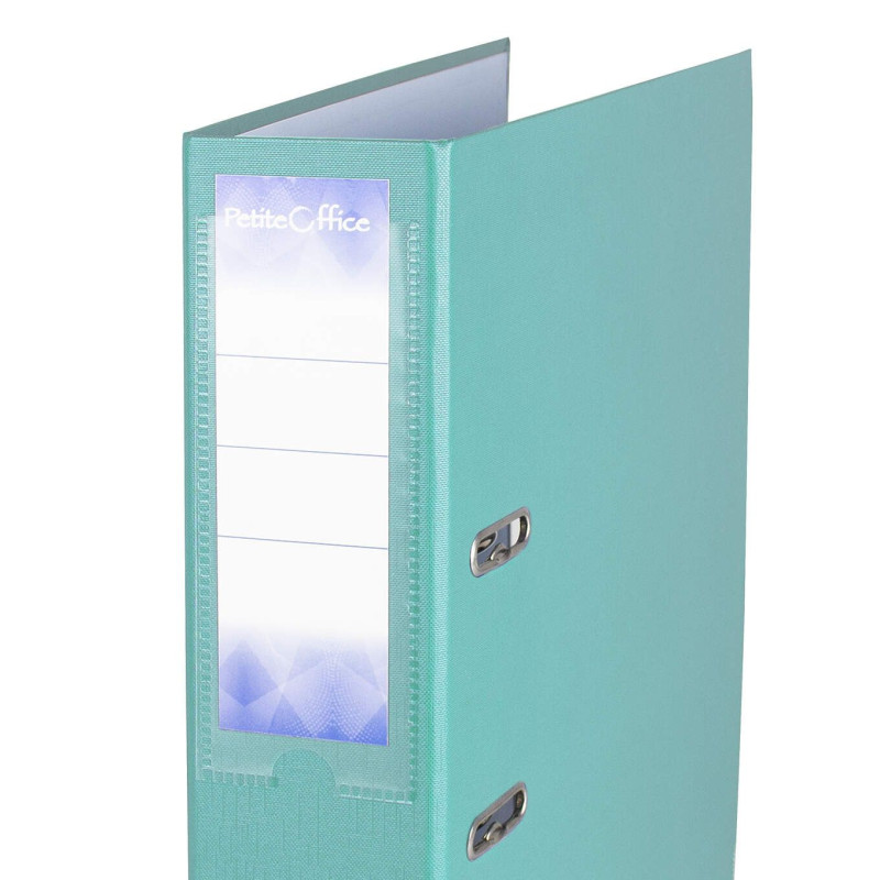 Segregator PETITE OFFICE A4/75mm turkusowy PO76261 STRIGO
