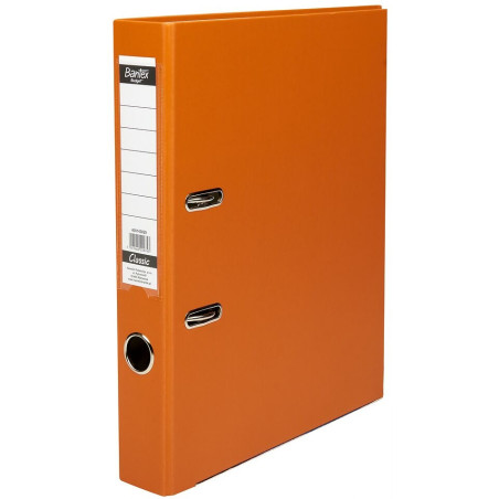 Segregator na dokumenty A4 50mm CLASSIC pomarańczowy 400143829 BANTEX BUDGET