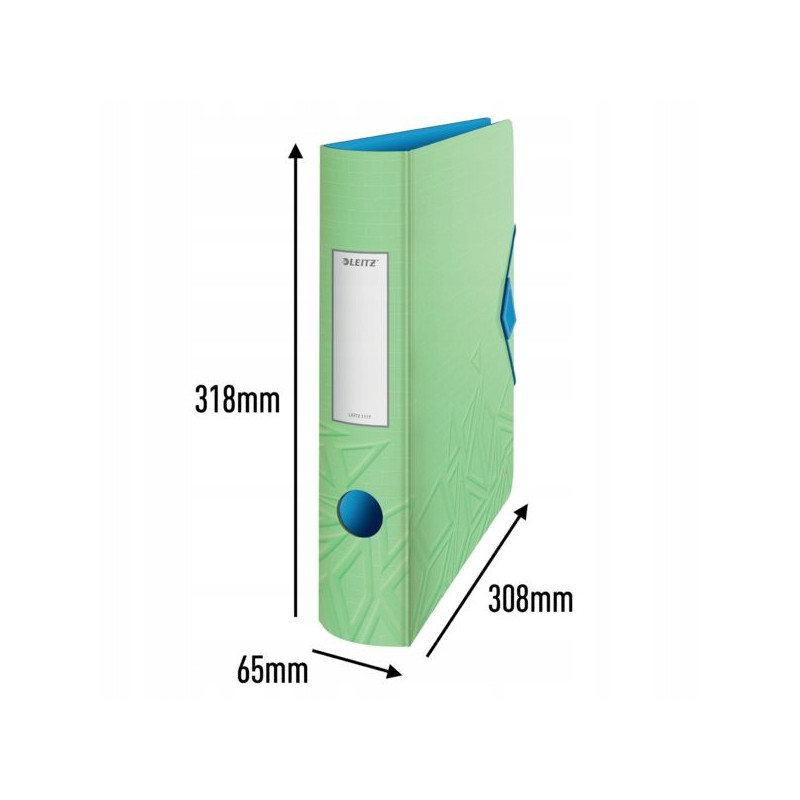 Segregator Leitz 180° Active Urban Chic 65 mm, zielony 11170050