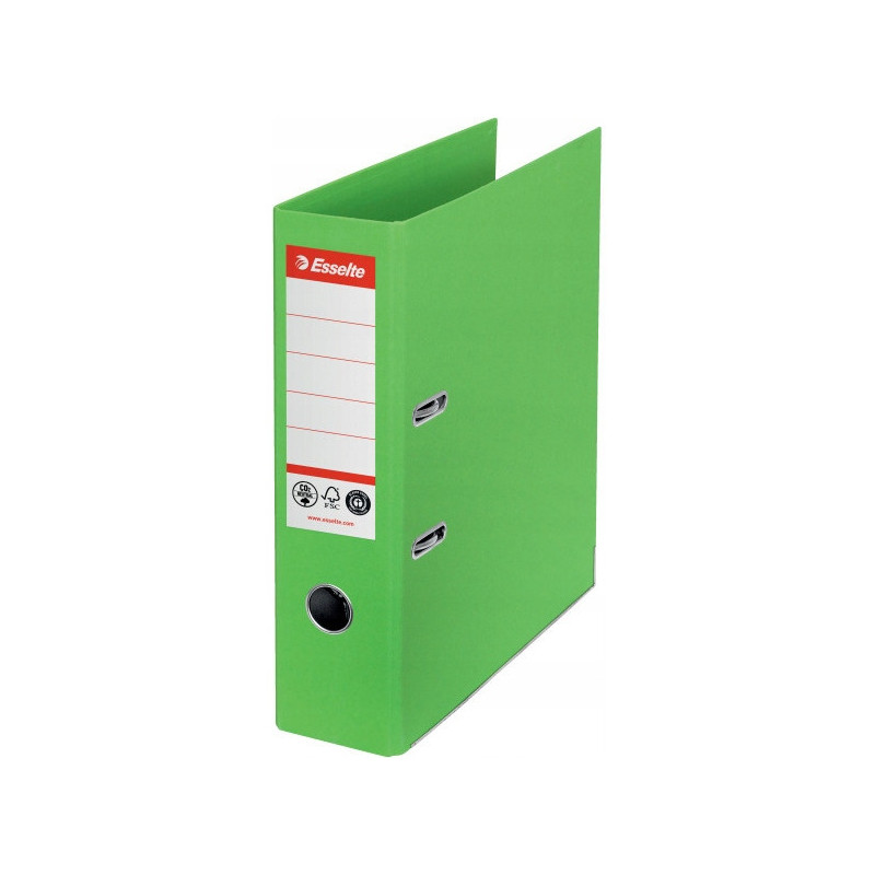 Segregator A4/75mm No.1 zielony 627567 ESSELTE Neutral CO2