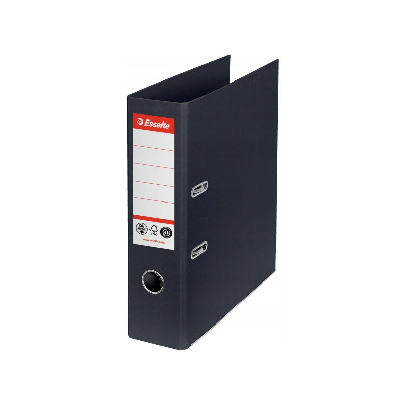 Segregator A4/75mm No.1 czarny 627569 ESSELTE Neutral CO2