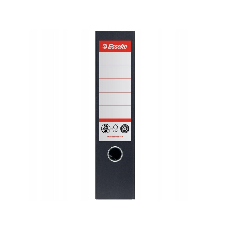 Segregator A4/75mm No.1 czarny 627569 ESSELTE Neutral CO2