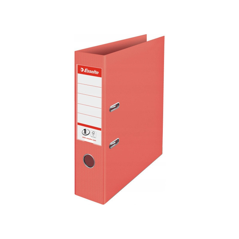 Segregator ESSELTE No.1 Colour`Breeze 75mm koralowy 628431