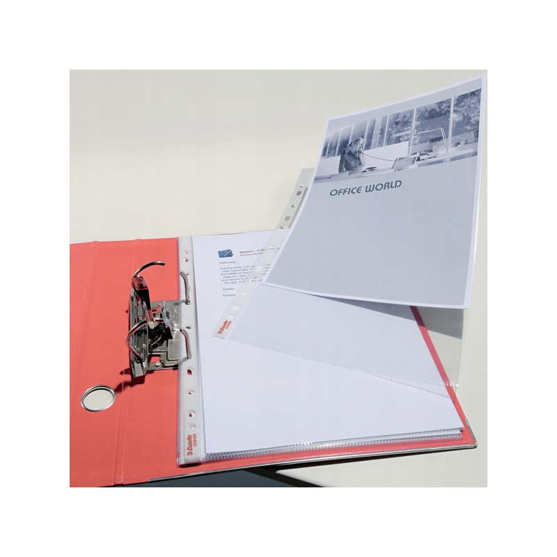 Segregator ESSELTE No.1 Colour`Breeze 75mm koralowy 628431