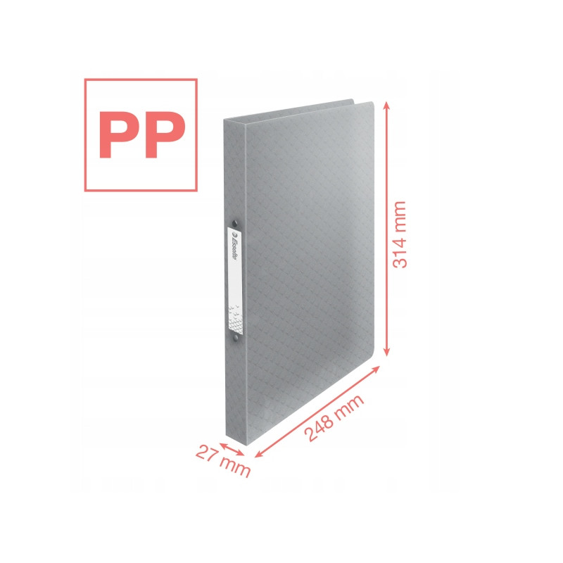 Segregator ringowy Esselte Colour`Breeze 2 RR 25 mm niebieski 626242