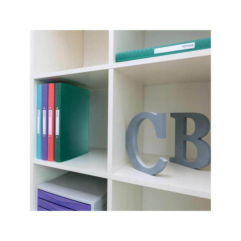 Segregator ringowy Esselte Colour`Breeze 4 RR 25 mm lawendowy 628438