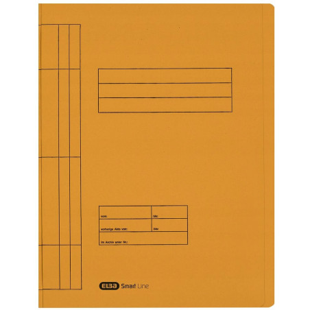 Skoroszyt na dokumenty kartonowy A4 żółty 100090778 ELBA