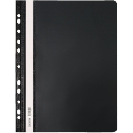 Skoroszyt na dokumenty twardy A4 wpinany do segregatora 10 sztuk czarny SH-01-05 BIURFOL