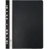 Skoroszyt na dokumenty twardy A4 wpinany do segregatora 10 sztuk czarny SH-01-05 BIURFOL