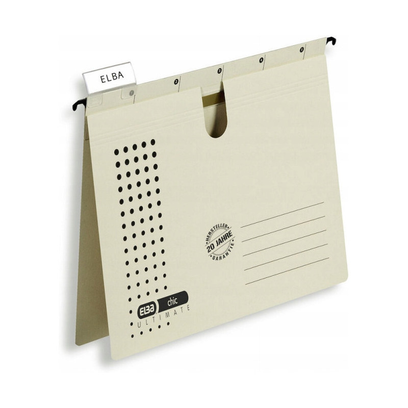 Skoroszyt zawieszany na dokumenty CHIC kremowy 100552093 ELBA