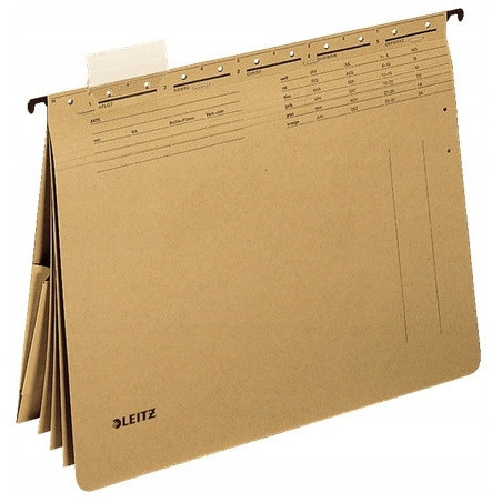 Skoroszyt ALPHA zaw.z 3przekł. 19830000 siarczanowy LEITZ