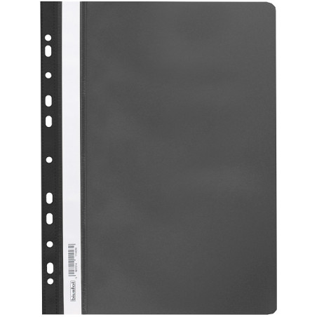 Skoroszyt na dokumenty miękki A4 wpinany do segregatora 20 sztuk czarny SPP-02-05 BIURFOL