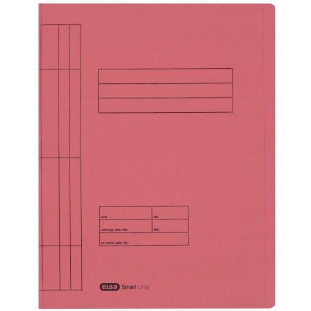 Skoroszyt na dokumenty kartonowy A4 czerwony 100090784 ELBA