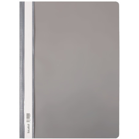 Skoroszyt na dokumenty twardy A4 10 sztuk szary SH-00-07 BIURFOL