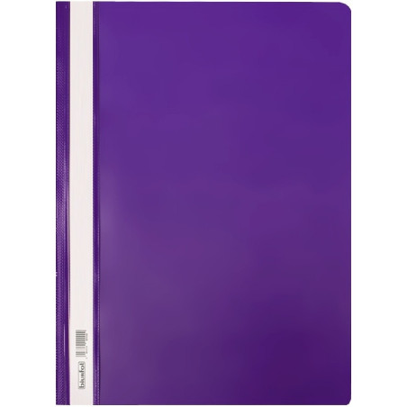 Skoroszyt na dokumenty twardy A4 10 sztuk fioletowy SH-00-11 BIURFOL
