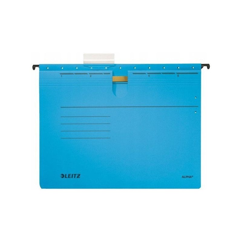 Skoroszyty zawieszana ALPHA niebieska LEITZ 19840135