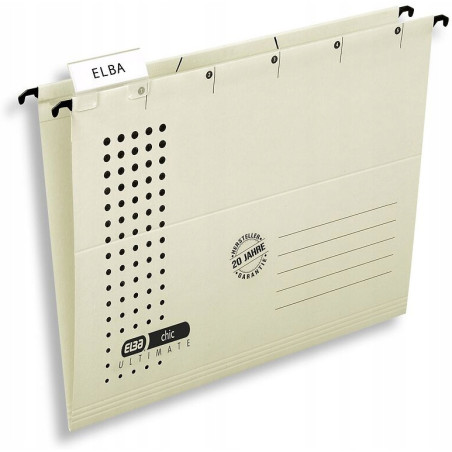 Teczka zawieszana na dokumenty CHIC A4 beż ELBA 100081041