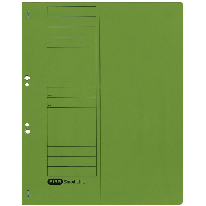 Skoroszyt oczkowy 1/2 A4 zielony 100551879 ELBA