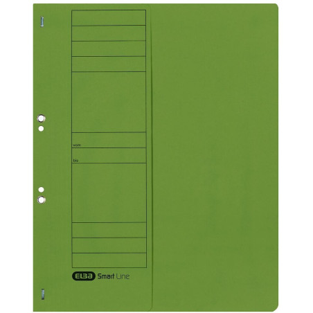 Skoroszyt oczkowy 1/2 A4 zielony 100551879 ELBA