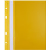 Skoroszyt na dokumenty twardy A5 wpinany do segregatora 10 sztuk żółty SH-11-04 BIURFOL