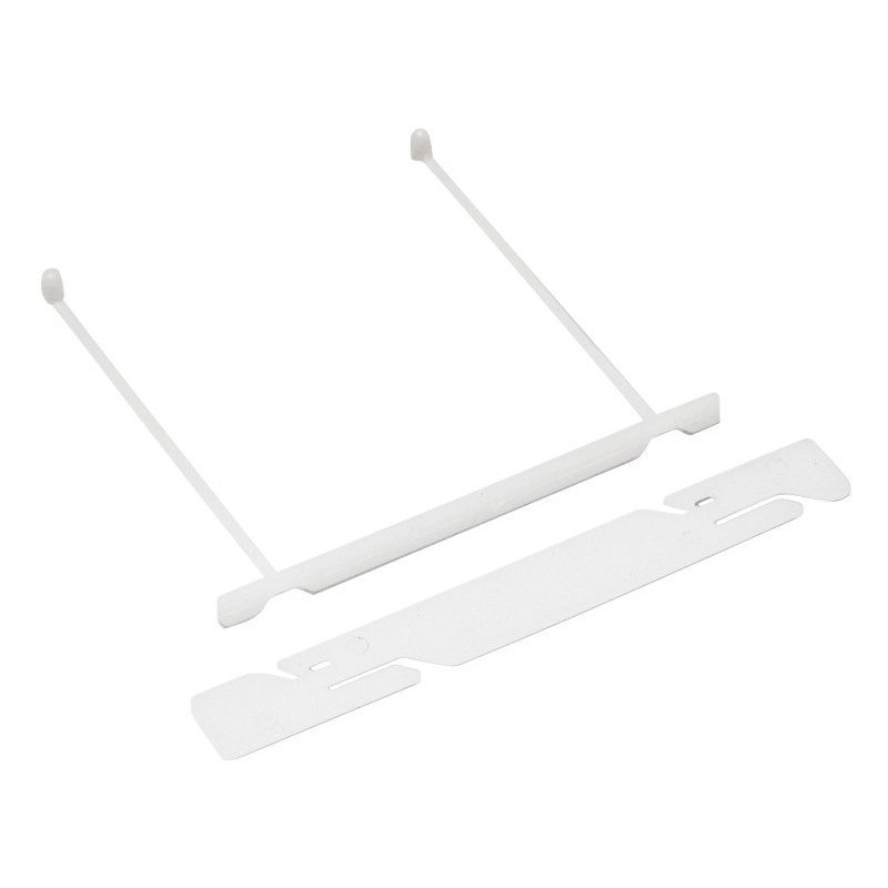 Klipsy archiwizacyjne spinacze do dokumentów 50 sztuk 80mm RADO TRIC 100552037 ELBA