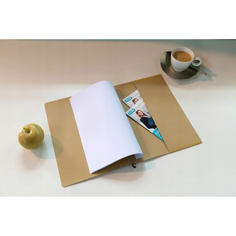 Skoroszyt zawieszany na dokumenty VERTIC ULTIMATE beżowy z kieszenią 100552061 ELBA