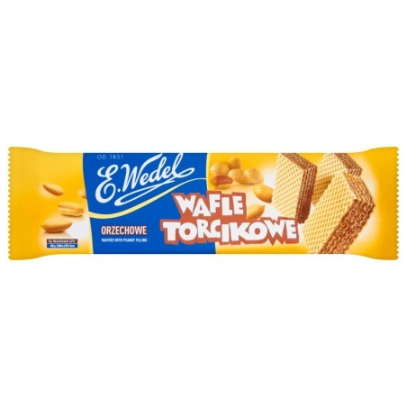 Wafle WEDEL TORCIKOWE ORZECHOWE MINI 160g