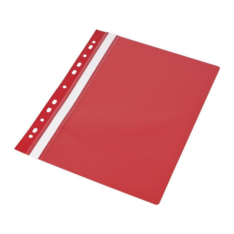 Skoroszyt PP z europerforacją czerwony (20szt.) 0413-0003-05 Panta Plast