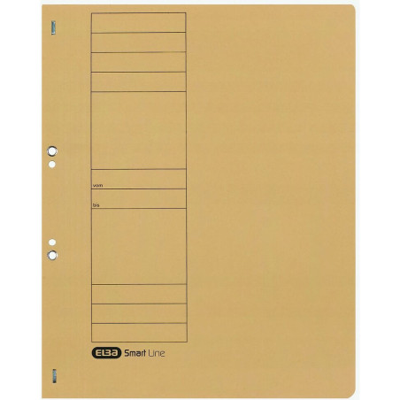 Skoroszyt wpinany do segregatora A4 kremowy 100551870 ELBA