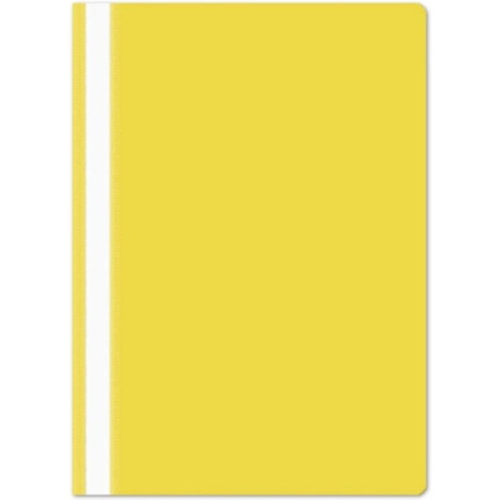 Skoroszyt miękki PP NATUNA żółty (20szt) polipropylen