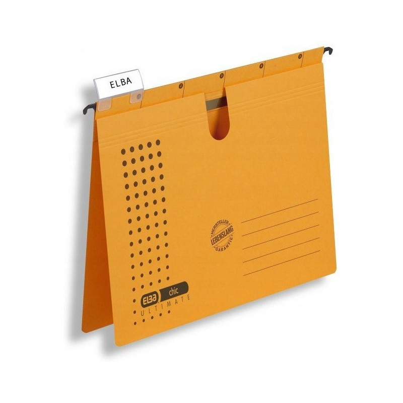 Skoroszyt zawieszany na dokumenty CHIC żółty 100552095 ELBA