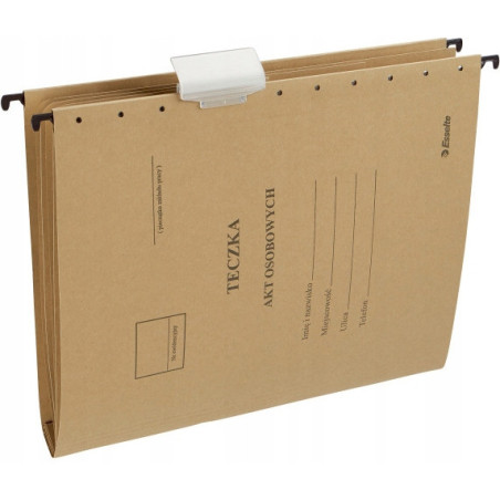 Teczka zawieszana na akta osobowe 5 przegródek 15212 siarczanowa ESSELTE