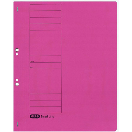 Skoroszyt wpinany do segregatora A4 czerwony 100551875 ELBA