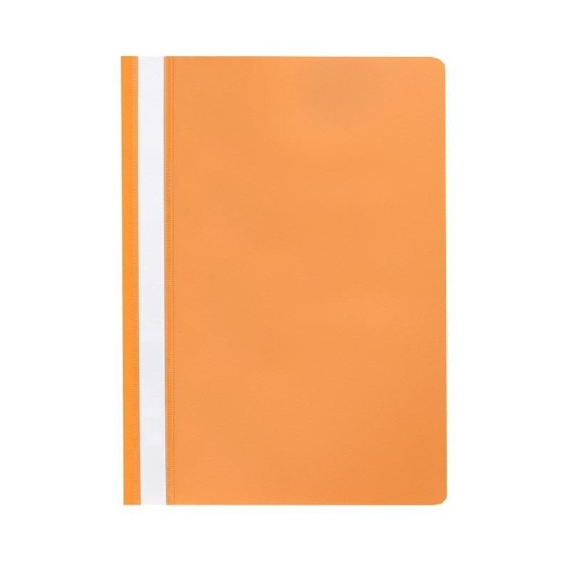 Skoroszyt miękki PP NATUNA pomarańcz(20szt) polipropylen