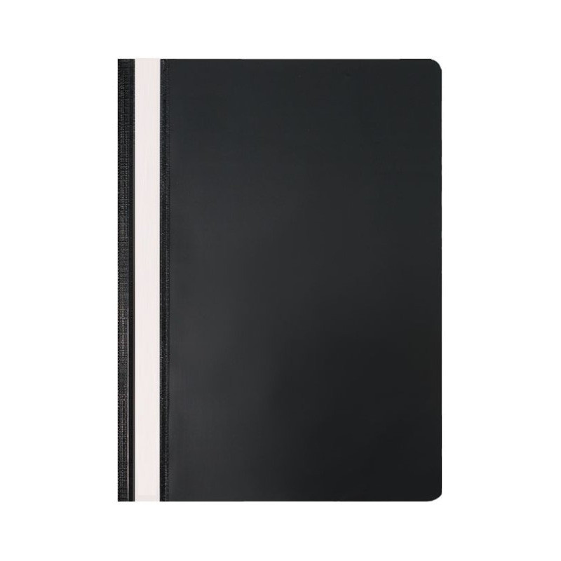 Skoroszyt na dokumenty twardy A4 10 sztuk czarny NATUNA